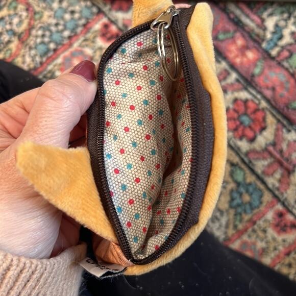 X-dolls 3D effect DOGE change purse with key ring - great condition - Picture 3 of 3